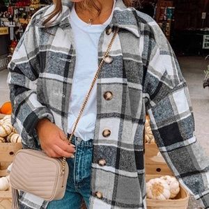 Womens Flannel Shacket
